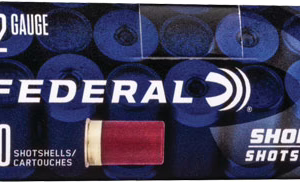 FEDERAL SHORTY SHOTSHELL 12GA – 1.75″ RIFLED SLUG 10RD 10BX/CS