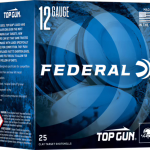FEDERAL TOP GUN 12GA 1OZ #8 – 1250FPS 250RD CASE LOT