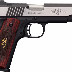 BROWNING 1911-380 BLACK LABEL – MEDALLION PRO 4.25″ NT ST WOOD