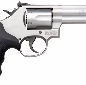 S&W 66 357 MAGNUM 2.75″ ADJ – 6-SHOT STAINLESS RUBBER