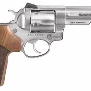 RUGER GP100 357MAG 4.2″ FS – MATCH SS HOGUE STIPPLED HRWD