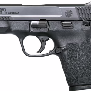 S&W SHIELD M2.0 M&P45 45ACP FS – BLACKENED SS/BLACK POLYMER