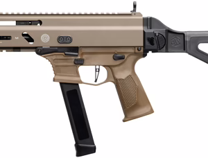 GRAND POWER STRIBOG SP9A3G 9MM – 8″ BBL 30 RD MAG W/BRACE FDE