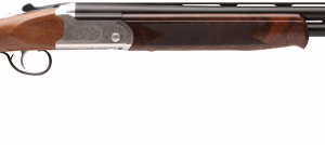 STEVENS 555E O/U 20GA 26″ MC5 – SILVER ENGRAVED/WALNUT