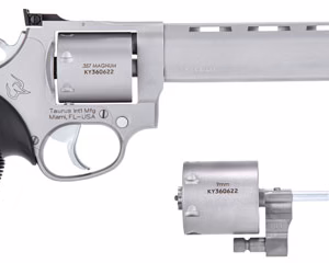 TAURUS 692 38/357/9MM 6.5″ ADJ – 7-SHOT PORTED SS RIBBER