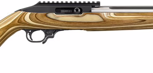 RUGER 10/22 COMPETITION 22LR – 16.12″ SS FLUTED LAMINATED