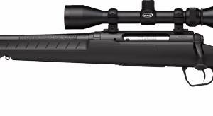 SAVAGE AXIS XP 22-250 22″ LH – W/3-9X40 BLACK/BLACK