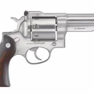 RUGER REDHAWK 357MAG 4.20″ AS – STAINLESS WOOD 8-SHOT