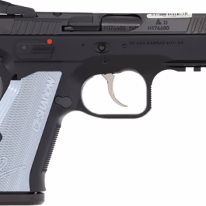 CZ SHADOW 2 COMPACT OR 9MM FS – 15-SHOT BLK NITRIDE GREY GRIP