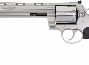 COLT ANACONDA 44MAG 8″ 6RD – MATTE STAINLESS HOGUE GRIPS