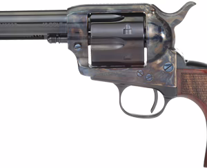 CIMARRON ARIZONA RANGER 357 – SA 4.75″ BBL CHECKERED WALNUT