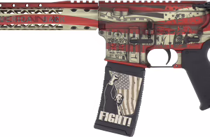 BLACK RAIN SPEC15 TRUMP CUSTOM – PATRIOT 5.56 AM FLAG 30RD