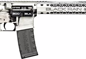 BLACK RAIN SPEC+ FUSION RIFLE – 300BLK 16″ WHITE BWORN 30RD