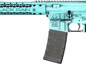 BLACK RAIN SPEC+ FUSION RIFLE – 5.56 16″ TIFFANY BLUE 30RD