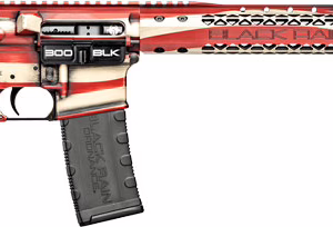 BLACK RAIN SPEC+ PATRIOT RIFLE – 300BLK 16″ AMERICAN FLAG 30RD