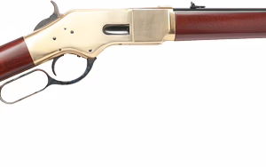 CIMARRON 1866 YELLOWBOY 32-20 – 19″ BRASS/BLUED WALNUT