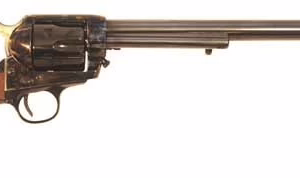 CIMARRON WYATT EARP 45LC – FS 10″ CC/BLUED WALNUT W/INLAY