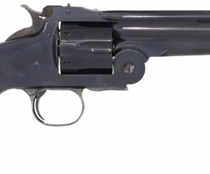 CIMARRON NO.3 AMERICAN 45LC – 1ST MODEL 5″ FS BLUED WALNUT