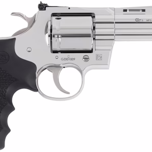 COLT GRIZZLY 357MAG 4.25″ 6RD – POLISHED STAINLESS HOGUE GRIPS