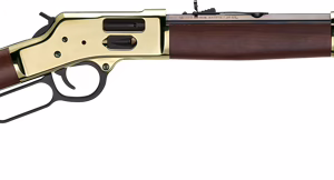 HENRY BIG BOY BRASS 45LC – SIDE GATE 20″ OCTAGON WALNUT