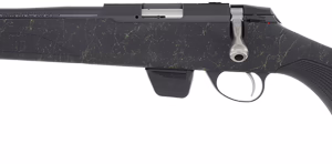 TIKKA T1X 22LR 16″ THREADED – BLUED/ROUGHTECH EMERALD LEFT H