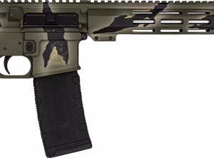 GLFA AR15 RIFLE 223 WYLDE – 16″ S/S BBL PURSUIT GREEN CAMO