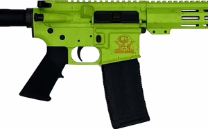 GLFA AR15 PISTOL 223 WYLDE – 7.5″ S/S BBL ZOMBIE SPLATTER