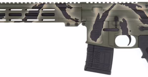 GLFA AR15 450 BUSHMASTER – 18″ NIT BBL PURSUIT GREEN CAMO
