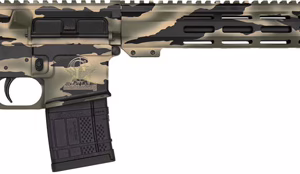 GLFA AR15 450 BUSHMASTER – 18″ S/S BBL PURSUIT GREEN CAMO