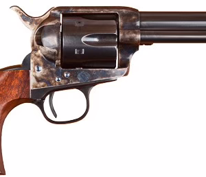 CIMARRON P-MODEL 38SPL/357MAG – OM FS 4.75″ CC/BLUED WALNUT