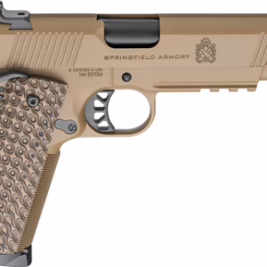 SPRINGFIELD 1911 TRP 45ACP 5″ – 8RD COYOTE W/RAIL VZ GRIPS