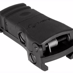 MFT REAR BACK UP POLYMER SIGHT – FLIP UP WINDAGE ADJUSTMENT