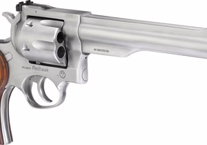 RUGER REDHAWK 44 REM MAG 7.5″ – STAINLESS WOOD ADJUSTABE