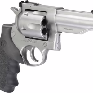 RUGER REDHAWK 44 REM MAG 4.2″ – STAINLESS RUBBER ADJUSTABLE