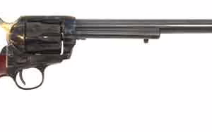 CIMARRON WYATT EARP 45LC OM – FS 10″ CC/BL WALNUT W/O BADGE